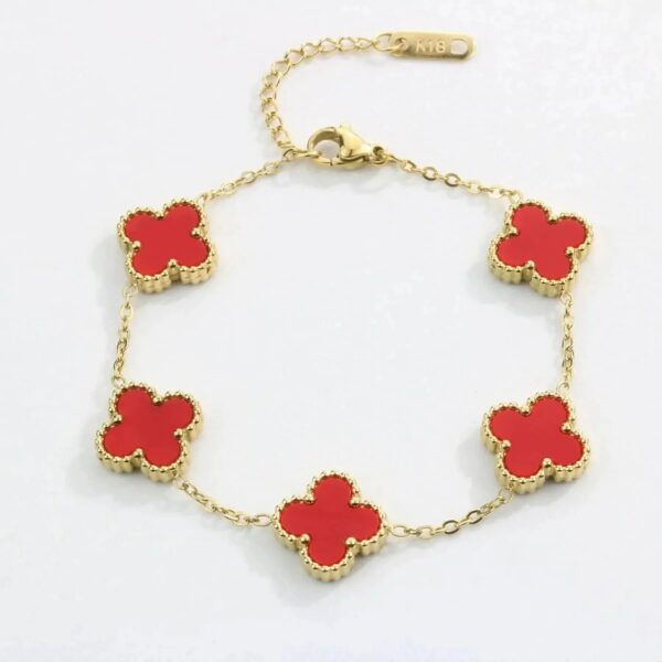 Van Cleef & ArpelsClassic Five Flower Bracelet