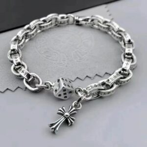 Chrome HeartsCross Multi-style Bracelet