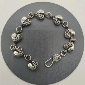Chrome HeartsCross Multi-style Bracelet