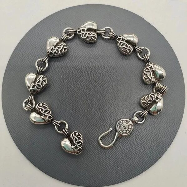 Chrome HeartsCross Multi-style Bracelet