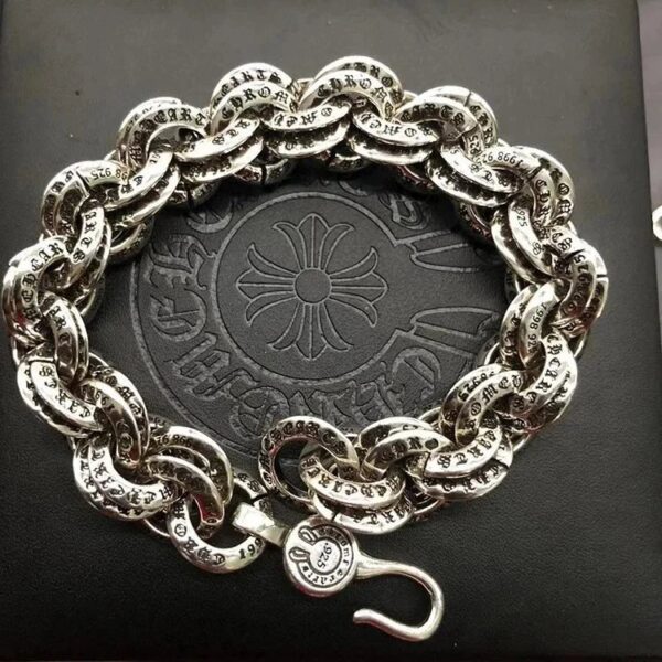 Chrome HeartsCross Multi-style Bracelet