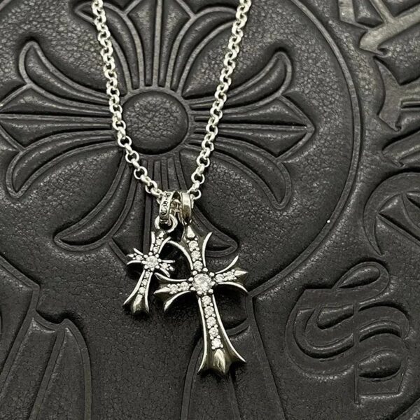 Chrome HeartsClassic Cross Necklace