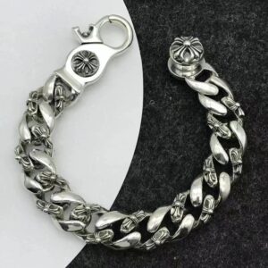 Chrome HeartsCross Multi-style Bracelet