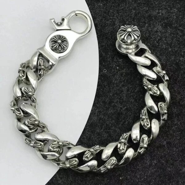 Chrome HeartsCross Multi-style Bracelet