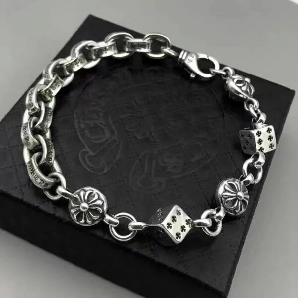 Chrome HeartsCross Multi-style Bracelet