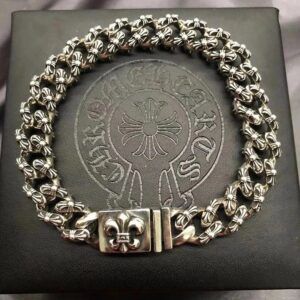 Chrome HeartsCross Multi-style Bracelet