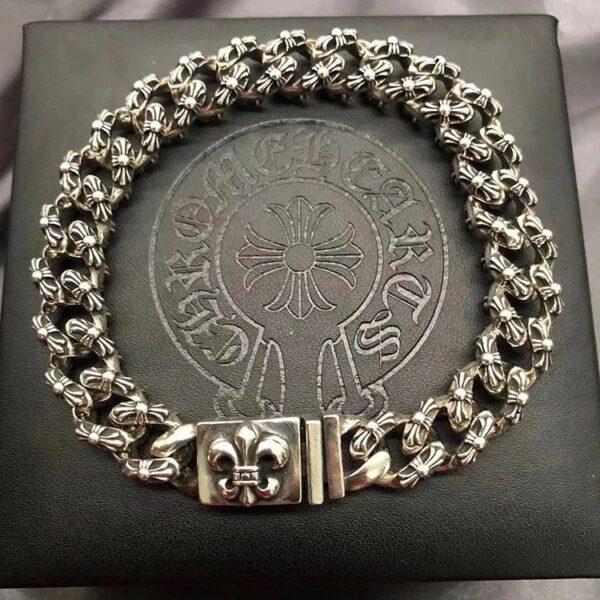 Chrome HeartsCross Multi-style Bracelet