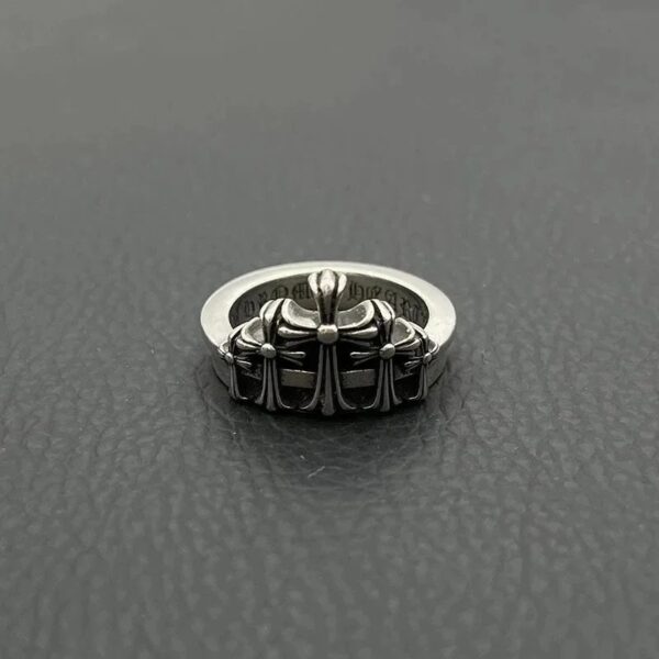 Chrome HeartsCrucifixion Ring - 图片 2