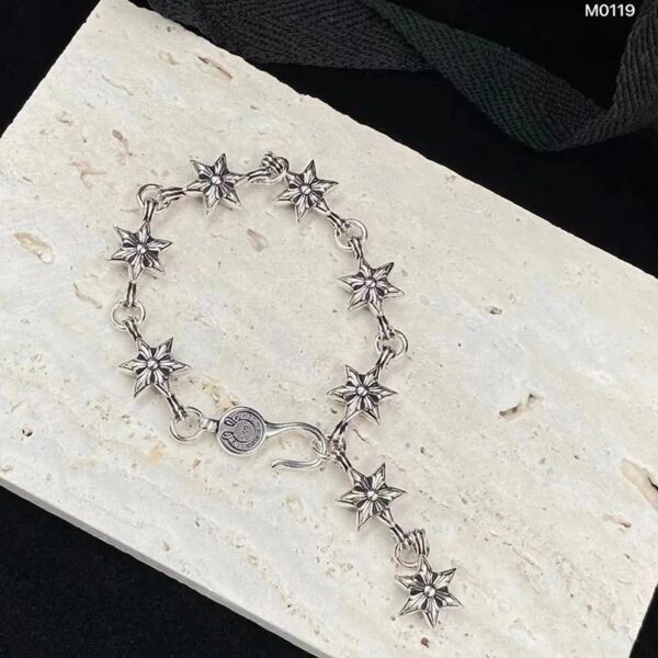 Chrome HeartsCross Multi-style Bracelet