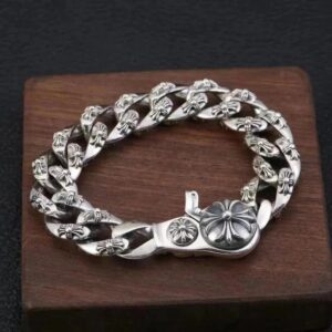Chrome HeartsCross Multi-style Bracelet