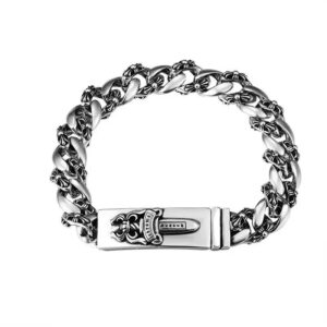 Chrome HeartsCross Multi-style Bracelet