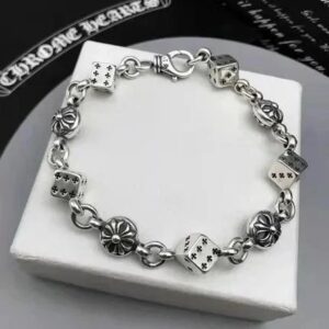 Chrome HeartsCross Multi-style Bracelet