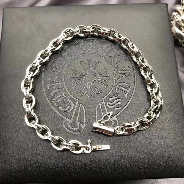 Chrome HeartsCross Multi-style Bracelet - 图片 2