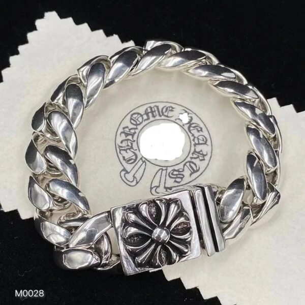 Chrome HeartsCross Multi-style Bracelet