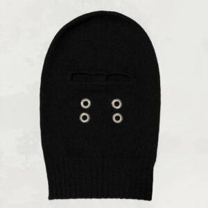 Simple Black Knit Hat - Winter Fashionable Warm Piece