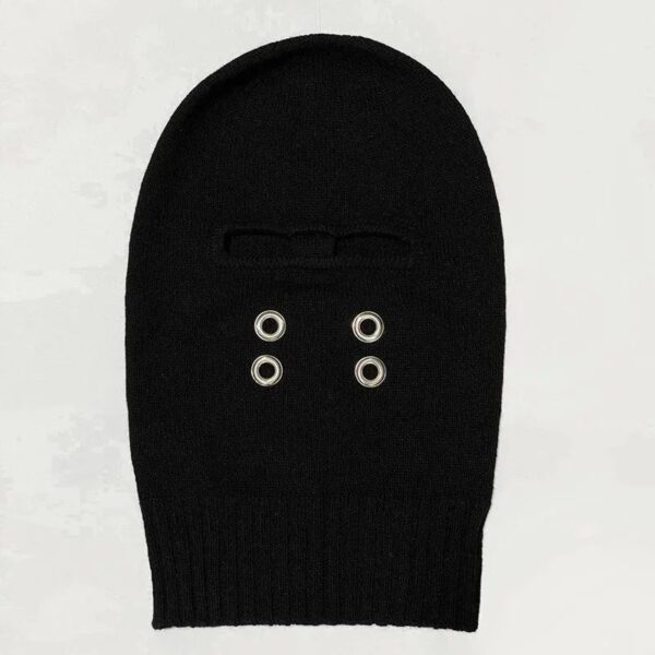 Simple Black Knit Hat - Winter Fashionable Warm Piece