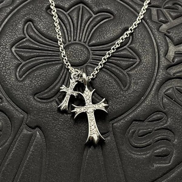 Chrome HeartsClassic Cross Necklace