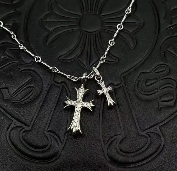 Chrome HeartsClassic Cross Necklace