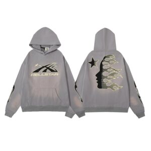 Hellstar high street ins vintage style hoodie collection multicolor