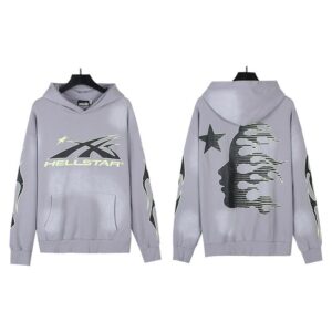 Hellstar high street ins vintage style hoodie collection multicolor