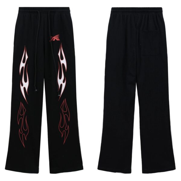 Hellstar side goddess ins high street vintage casual pants