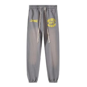 Hellstar Side Goddess ins High Street Vintage Casual Pants