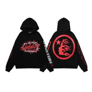 Hellstar high street ins vintage style hoodie collection multicolor