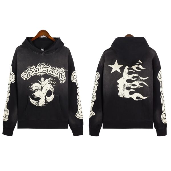 Hellstar High Street Ins Retro Hoodie Collection Multicolor