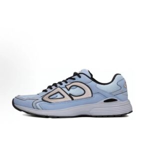 Dior new matching monogrammed dad shoes B30Light blue