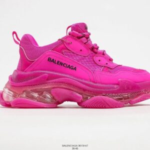 BALENCIAGA 2nd generation ins heightened daddy shoes SAO Red