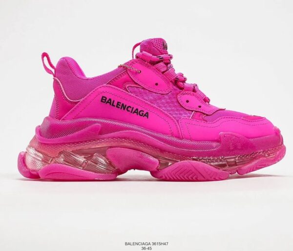 BALENCIAGA 2nd generation ins heightened daddy shoes SAO Red