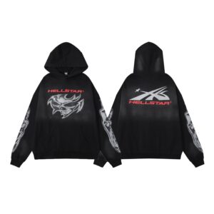 Hellstar high street ins vintage style hoodie collection multicolor