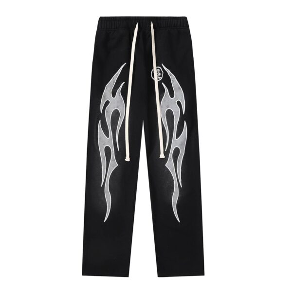 Hellstar Side Goddess ins High Street Vintage Casual Pants