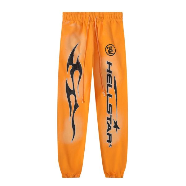 Hellstar Side Goddess ins High Street Vintage Casual Pants