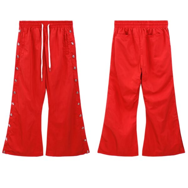 Hellstar Side Goddess ins High Street Vintage Casual Pants