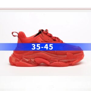 BALENCIAGA second generation ins heightened daddy shoes Red