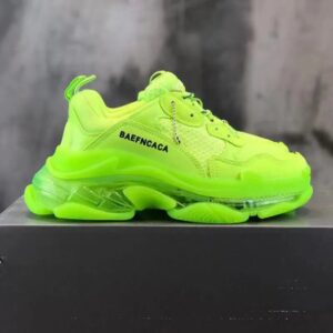 BALENCIAGA 2nd generation ins height increasing father shoes Apple Green
