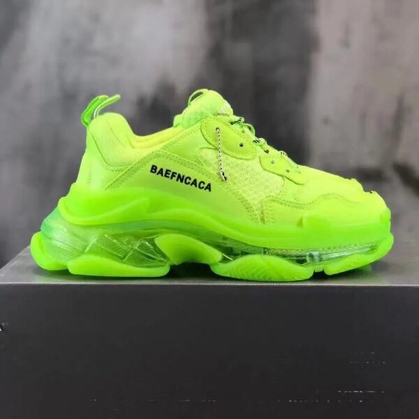 BALENCIAGA 2nd generation ins height increasing father shoes Apple Green