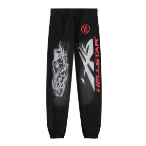 Hellstar Side Goddess ins High Street Vintage Casual Pants