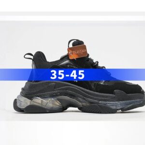 BALENCIAGA second generation ins heightening pops shoes black