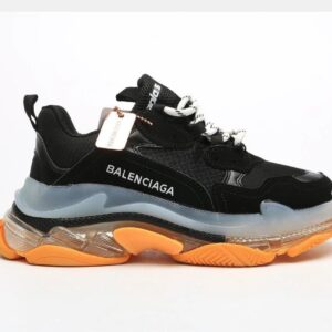 BALENCIAGA second generation ins heightened daddy shoes Black and Yellow