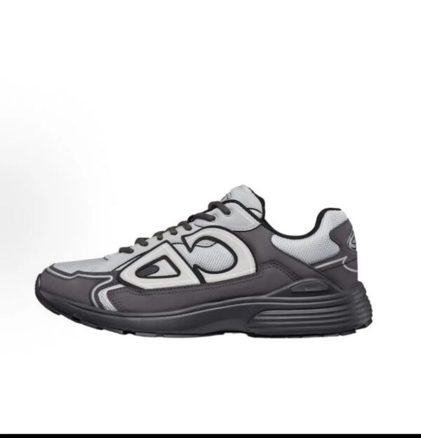 Dior new matching monogrammed dad shoes B30light gray
