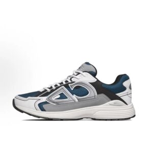 Dior New Matching Monogrammed Papa Shoes B30Blue Grey