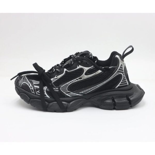 Balenciaga dads shoes 3XL heightened ten generations retro old sneakers black and white