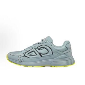 Dior New Matching Monogrammed Papa Shoes B30Blue Yellow