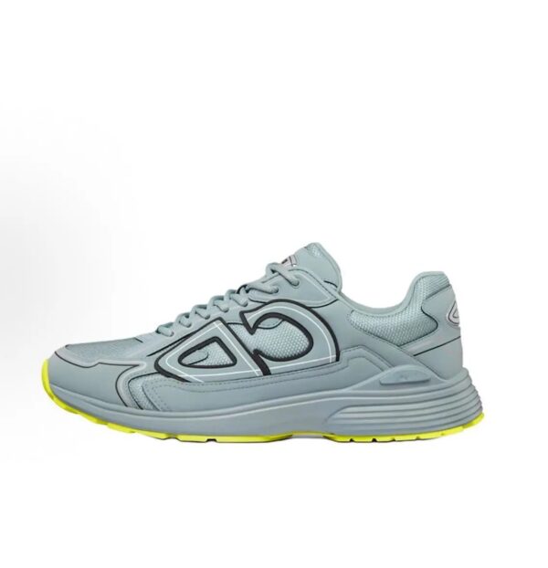 Dior New Matching Monogrammed Papa Shoes B30Blue Yellow