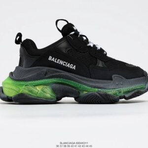 BALENCIAGA 2nd generation ins height increasing father shoes Dark Green