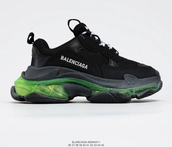 BALENCIAGA 2nd generation ins height increasing father shoes Dark Green