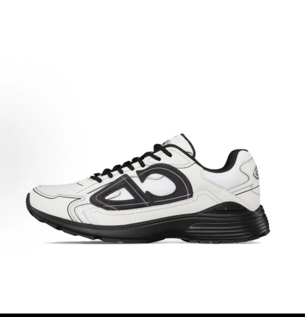 Dior new matching monogrammed dad shoes B30White and black