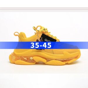 BALENCIAGA 2nd generation ins heightened daddy shoes Yellow